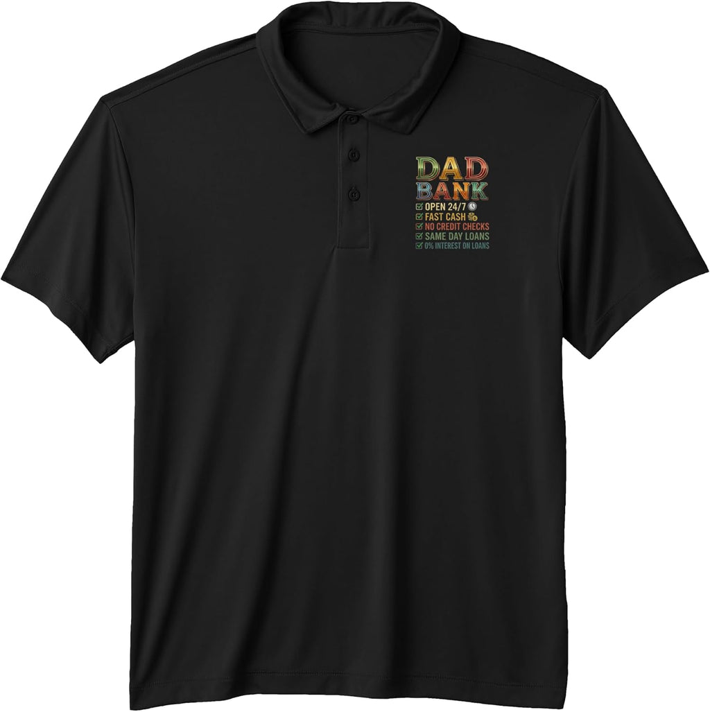 Dad Bank Dad Jokes Father Day Accountant Daddy Tee