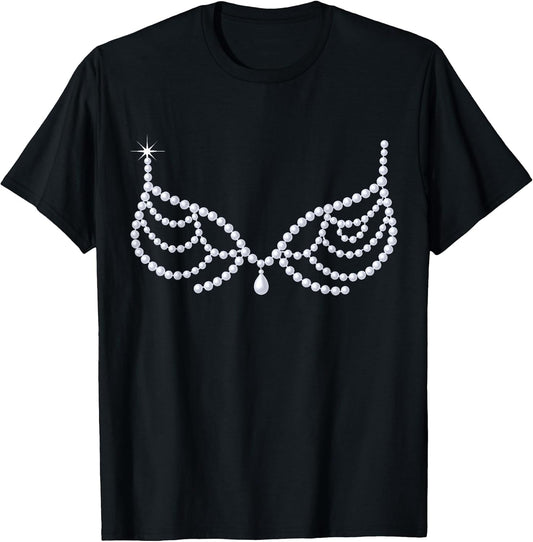 Crystal Bra Showgirl Halloween Lazy Costume LP