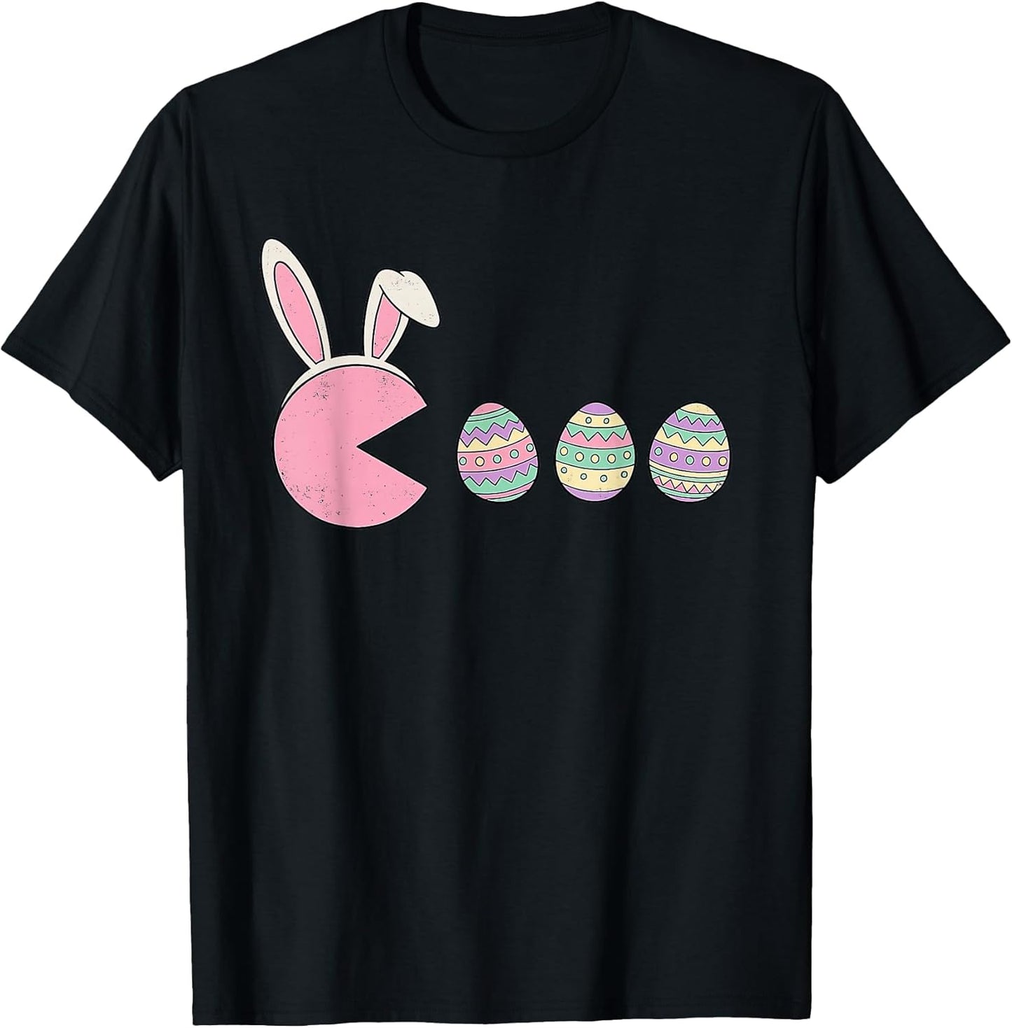Cute Easter Bunny and Eggs