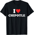 I Love Chipotle Apparel I Red Hot Heart