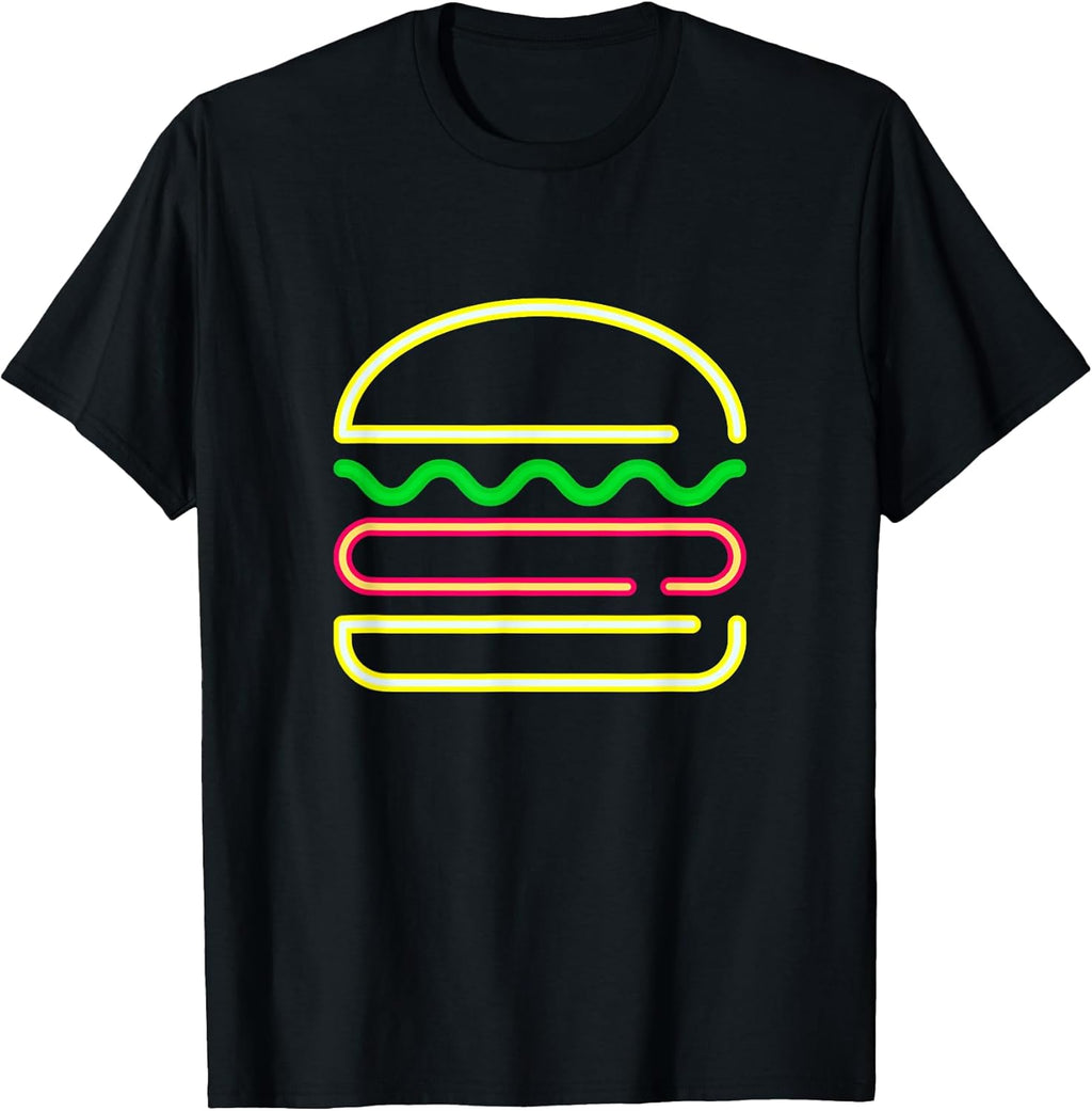 Neon Burger Sign Tee