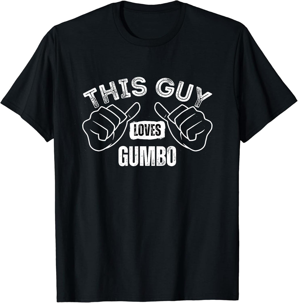 I Love Gumbo Funny Text Merch