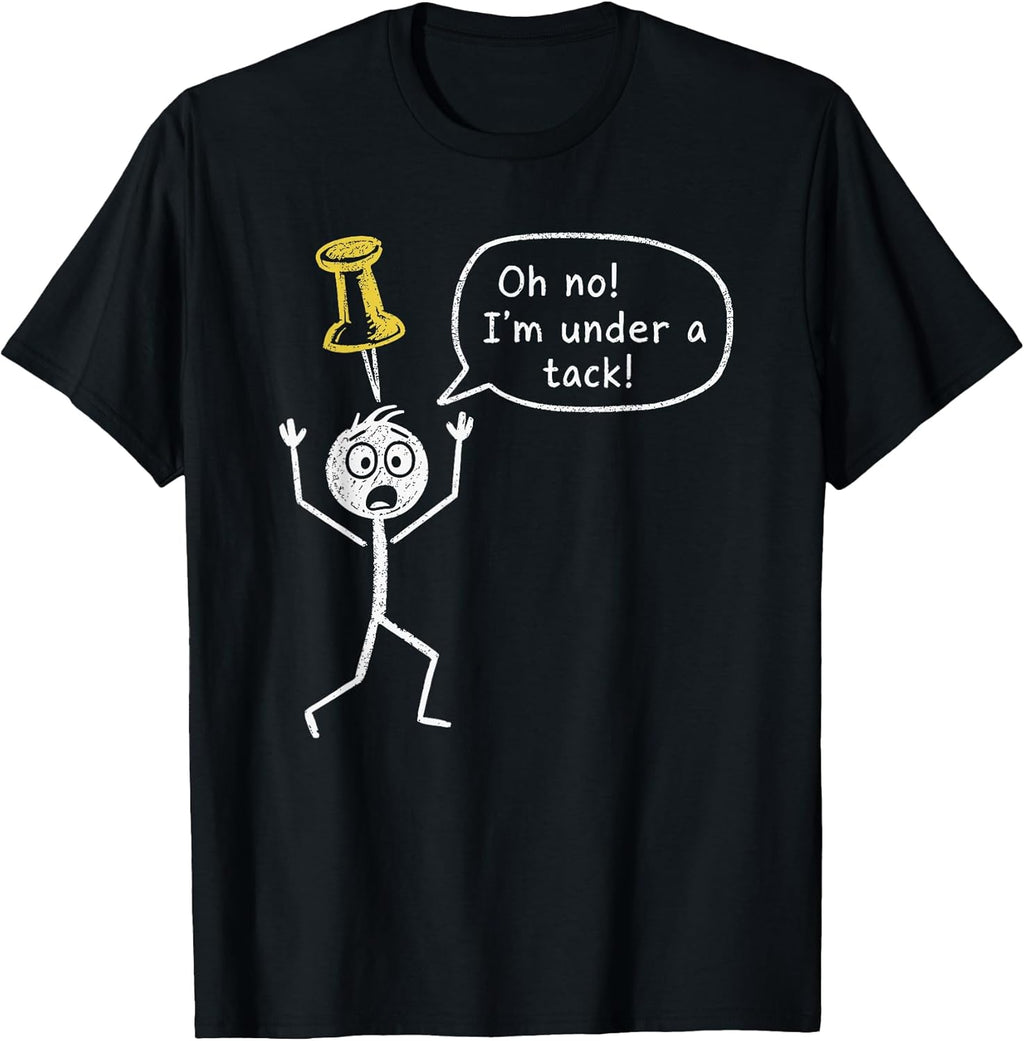 Funny Stickman Silly Dad Jokes Apparel