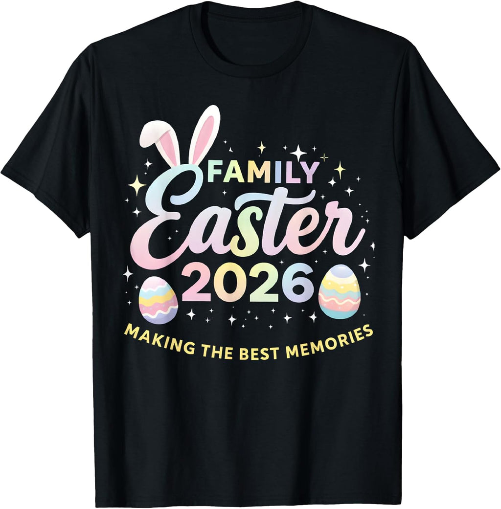 Matching family easter 2026 tees