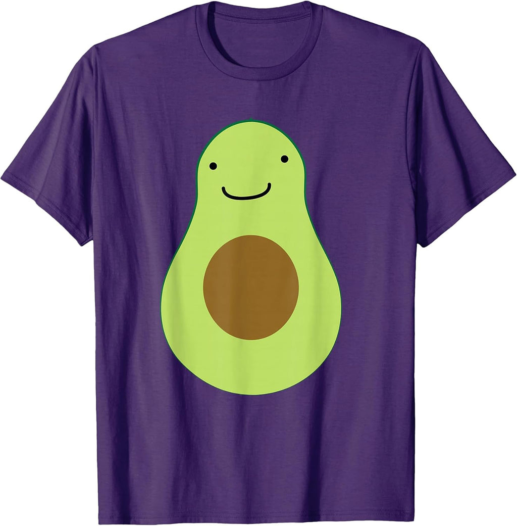Cute Smiley Avocado Funny Tee