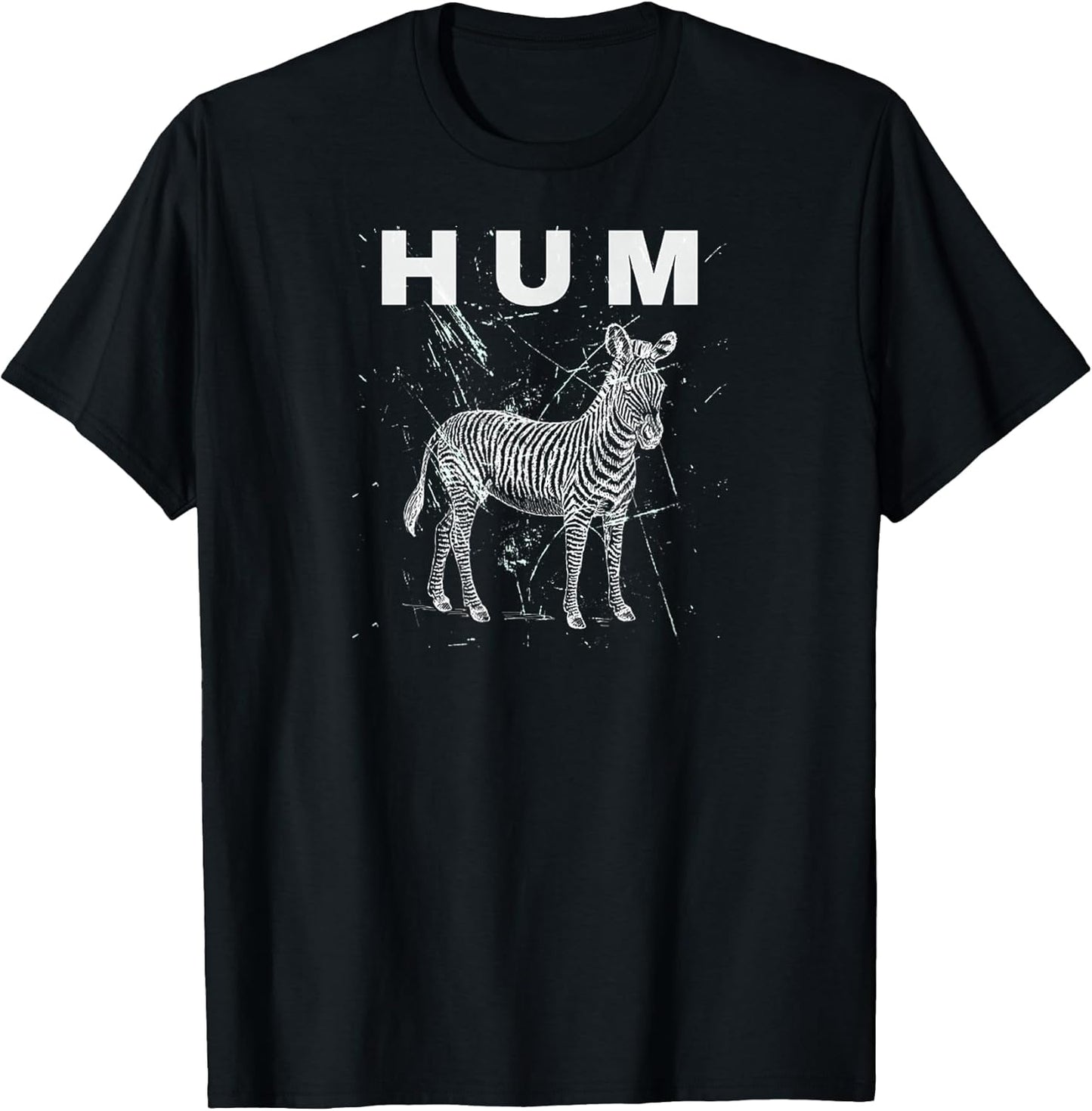 Vintage Animal Lover HUM Funny Retro Zebra Meme