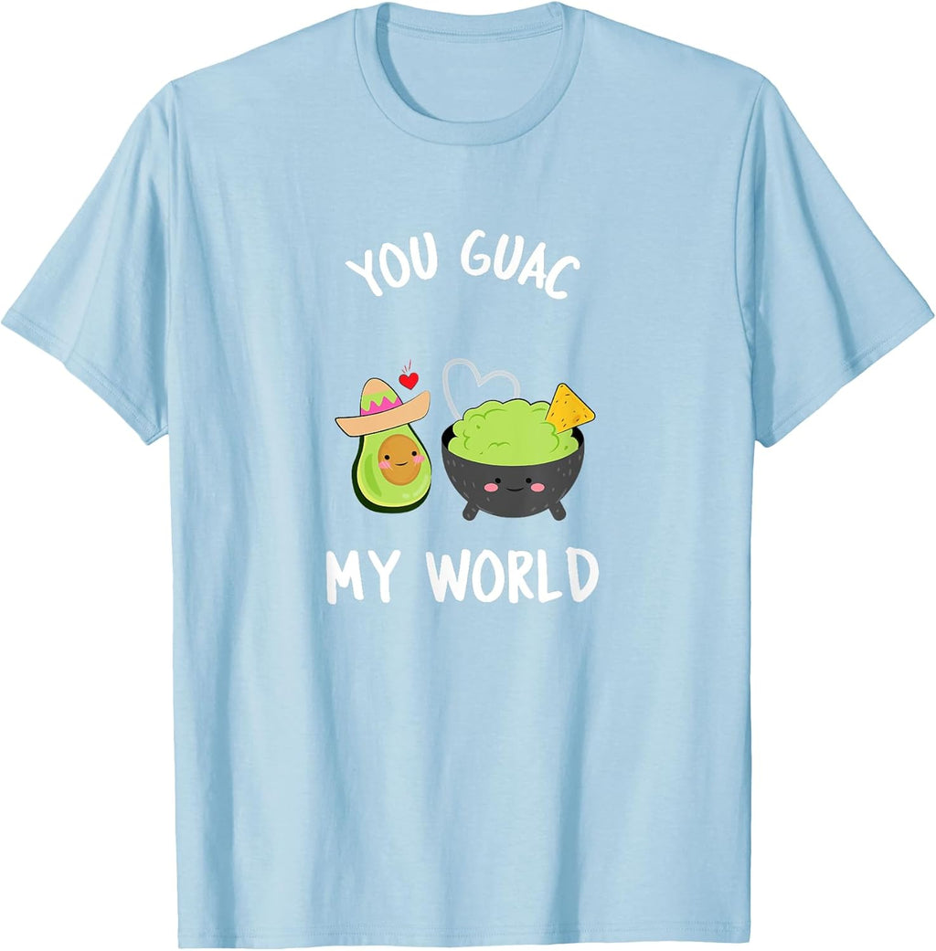 You Guac My World Guacamole Vegan Gift Tees