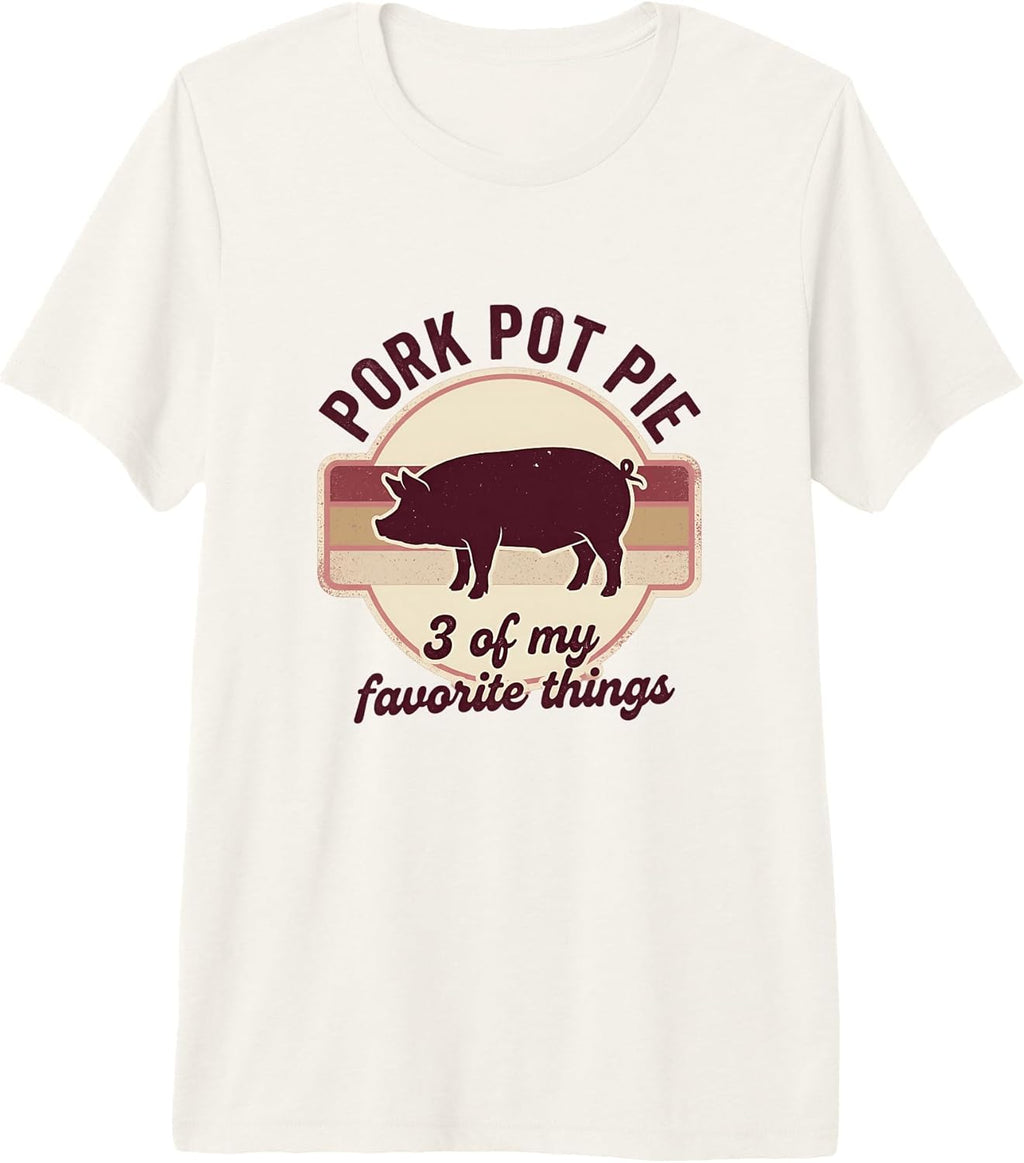Pork Pot Pie Food Humor Bbq Lover Pig