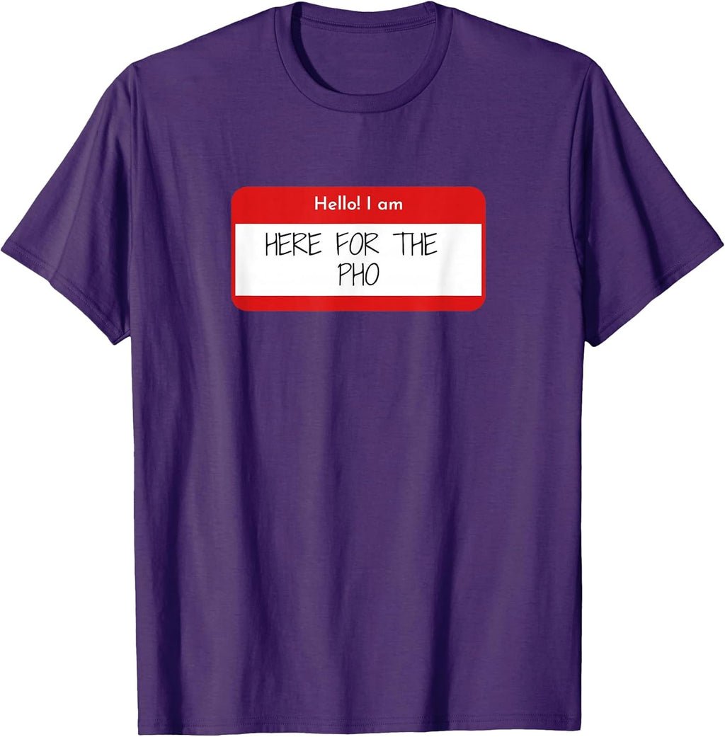I Love Pho Funny Text Merch