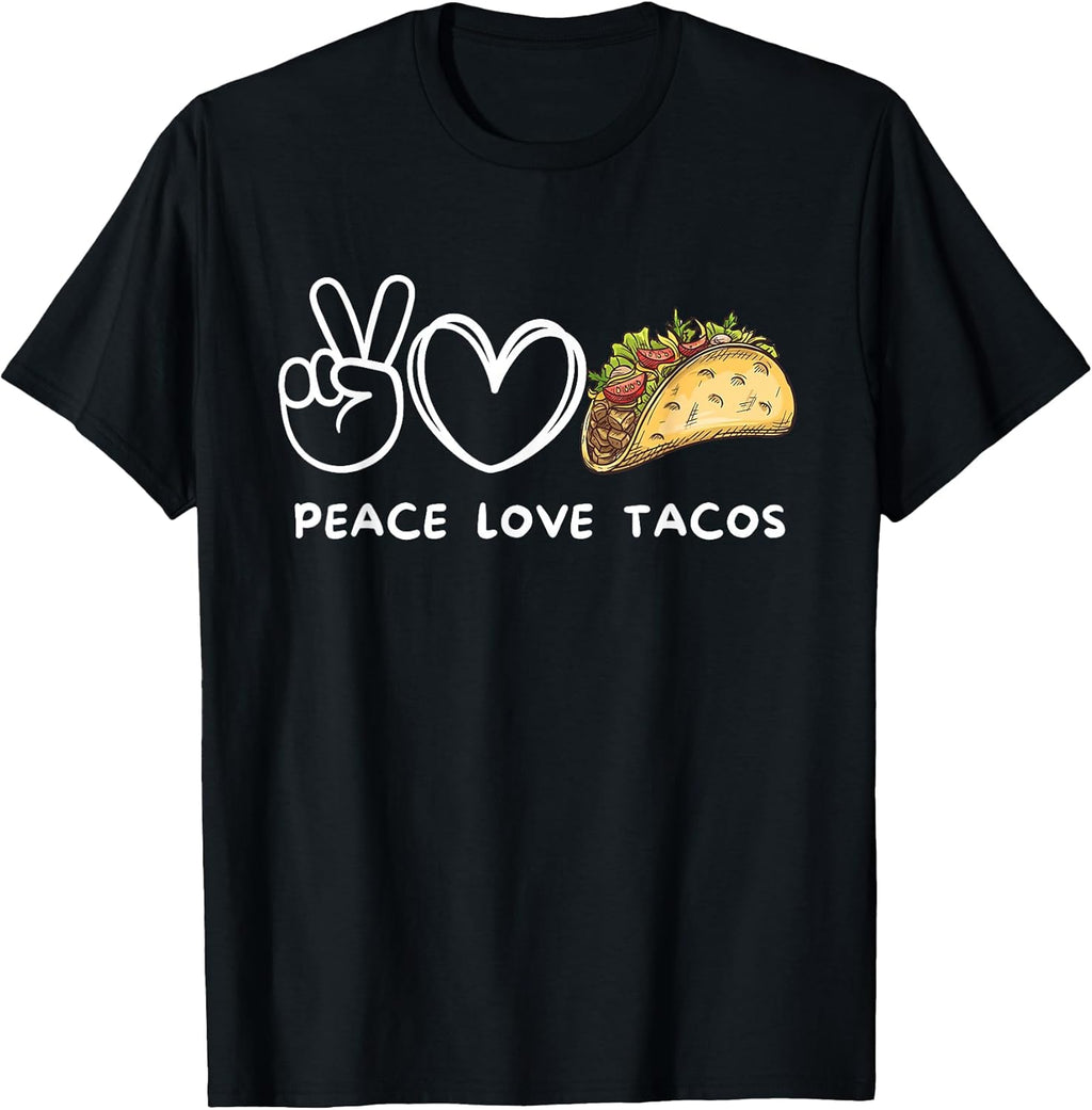 Peace, Love And Tacos Retro Tacos