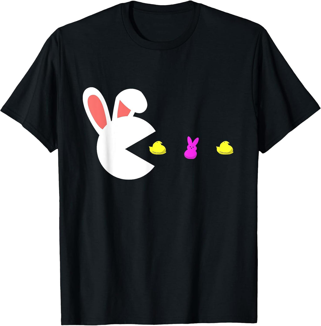 Easter Funny Shirt - Cute Easter Chicks and Bunny