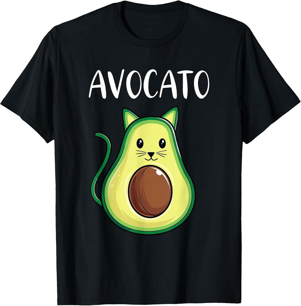 Funny Avocado Cat T-shirts Co.