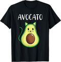 Funny Avocado Cat T-shirts Co.