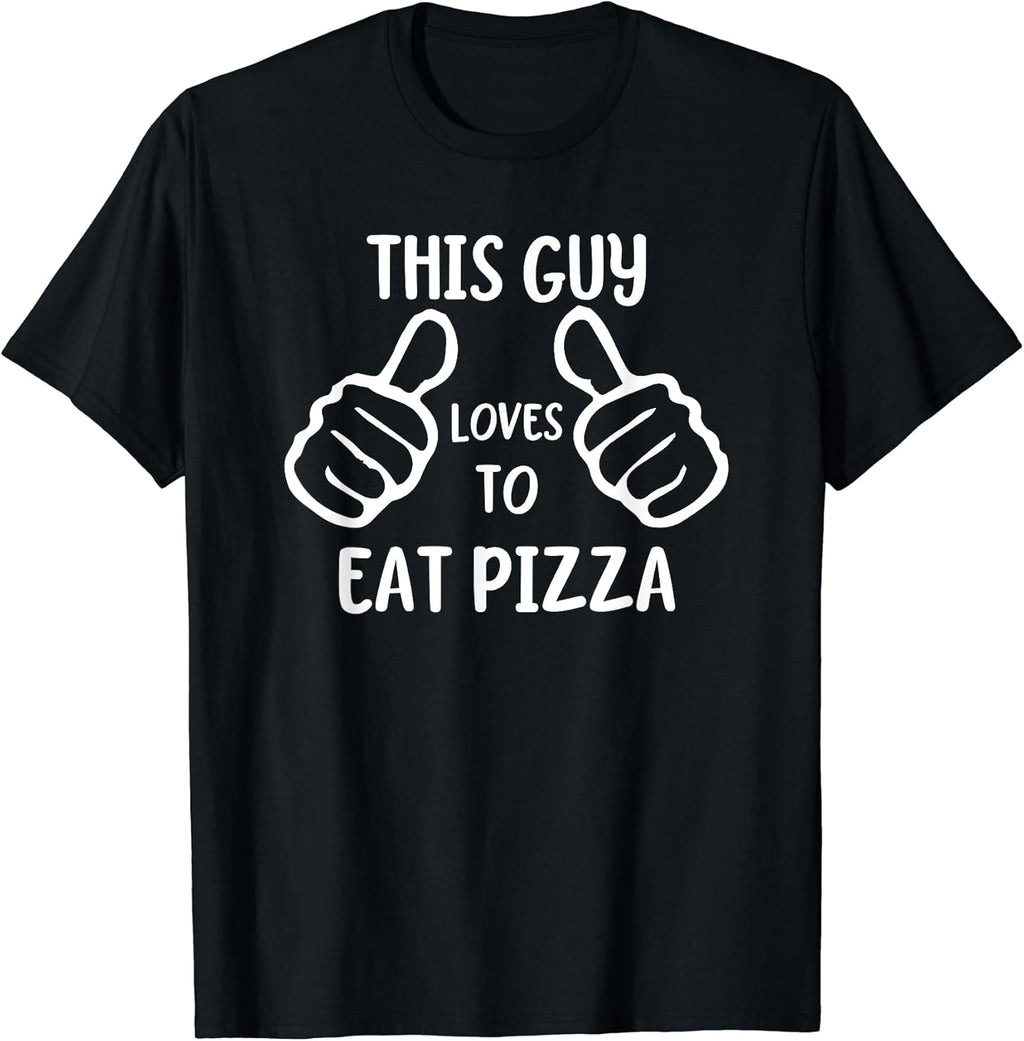 Funny Pizza Eater This Guy Loves to Eat Pizza