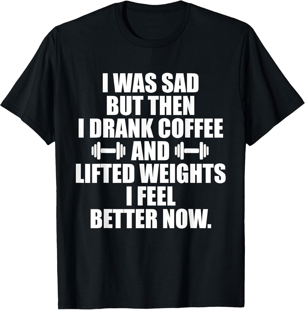 Funny Coffee Weightlifting Gift Shirts
