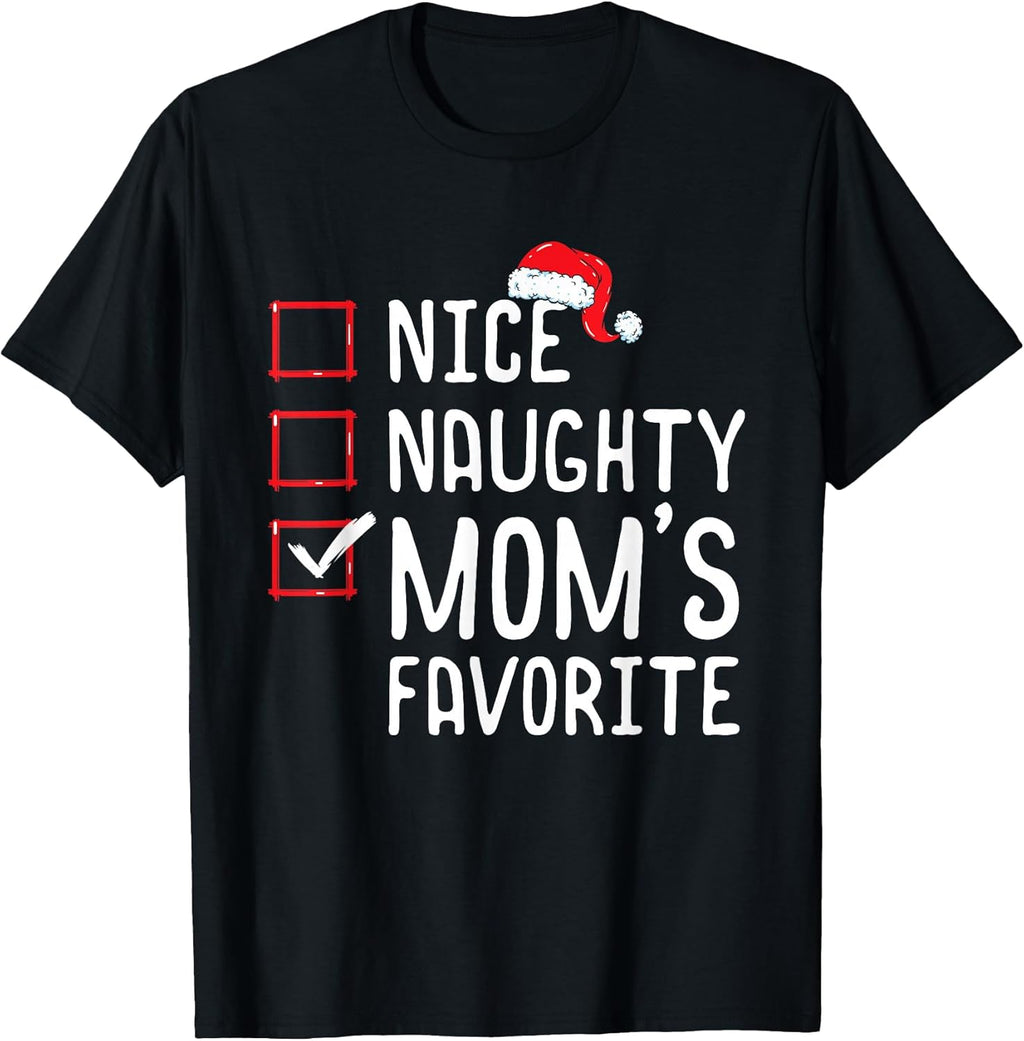 Nice Naughty List Funny Christmas Merch Gifts
