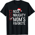 Nice Naughty List Funny Christmas Merch Gifts