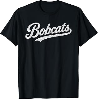Bobcats School Sports Team Spirit Vintage Unisex T-shirt, Sweatshirt, Hoodie (1)