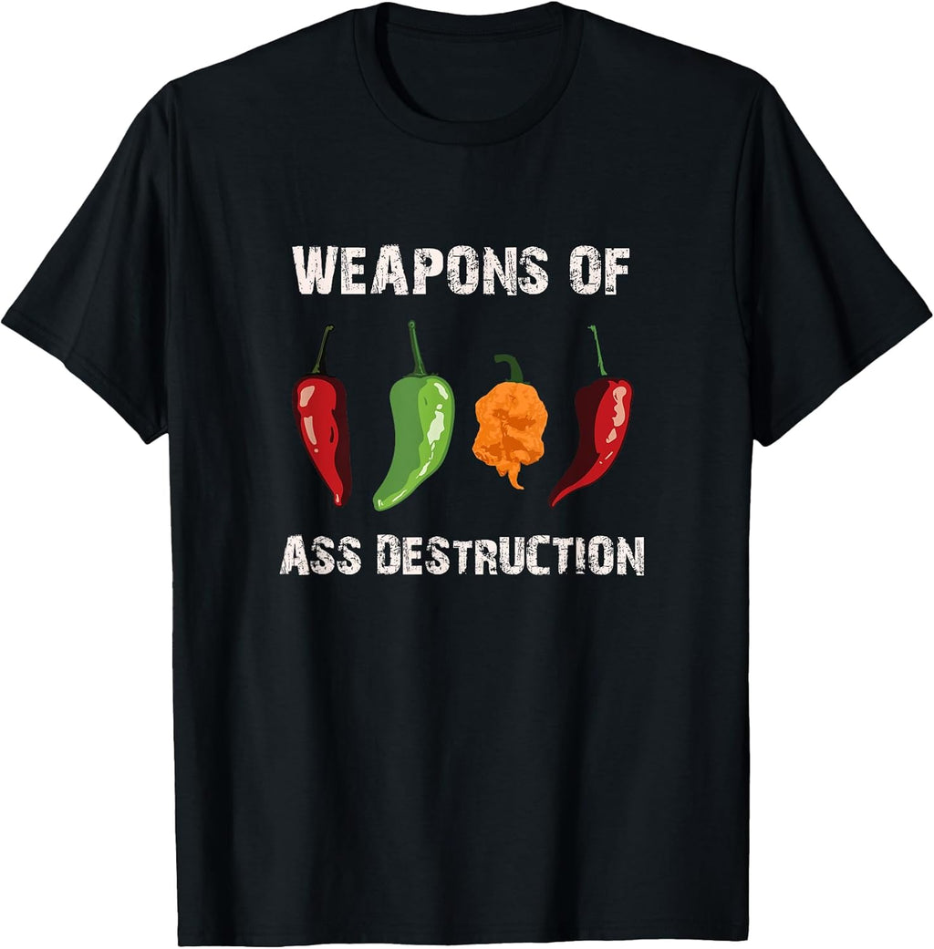 Chili and Carolina Reaper shirts and gifts