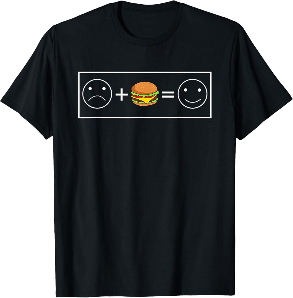 Fast Food Designs mit Hamburger und Cheeseburger