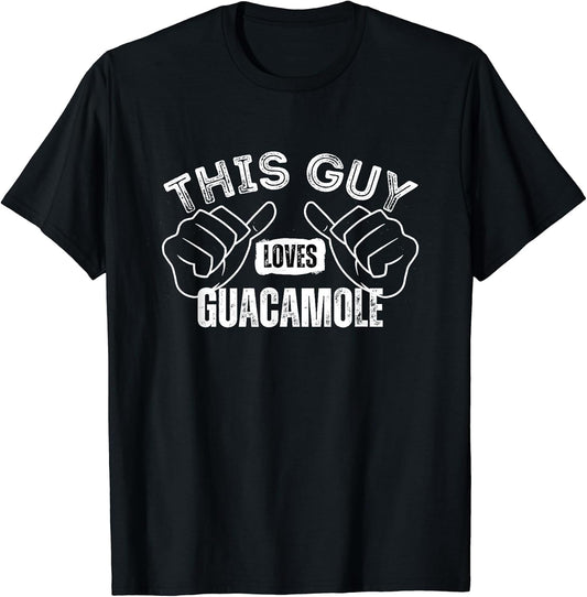 I Love Guacamole Funny Text Merch