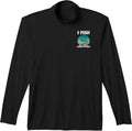Fish So I Dont Choke People Funny Saying Fishing Men Women Performance Quarter-Zip Top