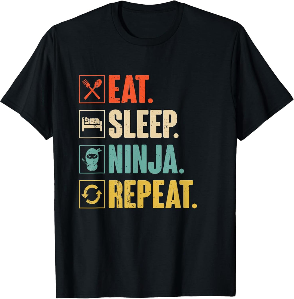 Eat Sleep Ninja Repeat - Designs