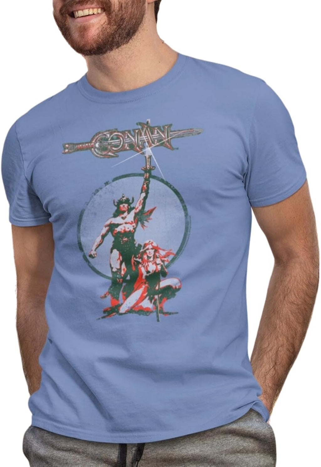 American Classics Conan Movie Poster Adult T-Shirt Tee