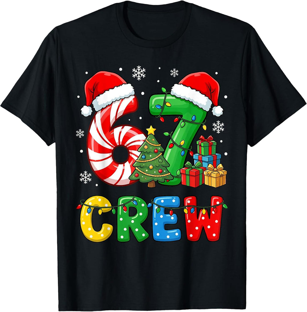67 Shirts Meme Kids Boys Family Crew Xmas Merch
