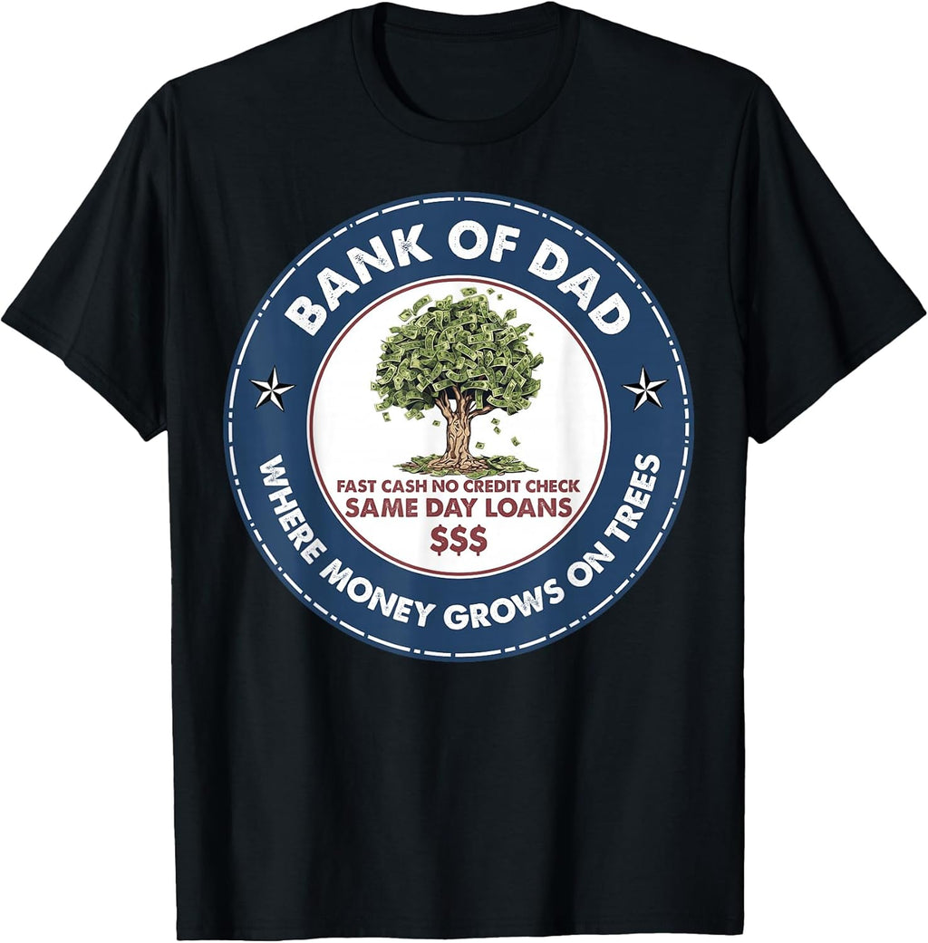 Father Bank Shirt Funny Dad Jokes