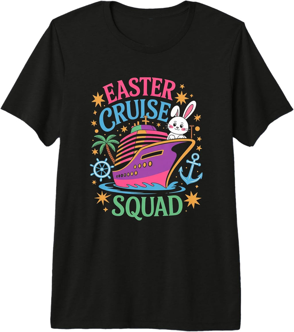 Funny Easter Cruise 2026 Squad Family Cruising Tee