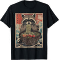 Anime Gifts For Men Japanese Raccoon Ramen Noodles