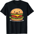 Delicious Happy Burger Fun Graphic Delight