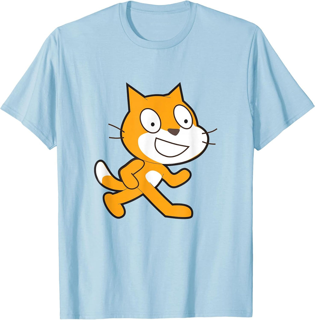Scratch Programming Language Official Mascot Tees