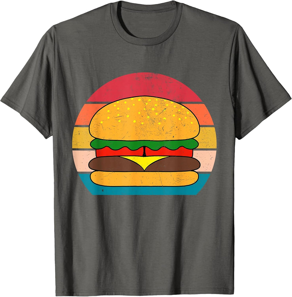 Minimalist Hamburger Burger Women Men Kids Girls