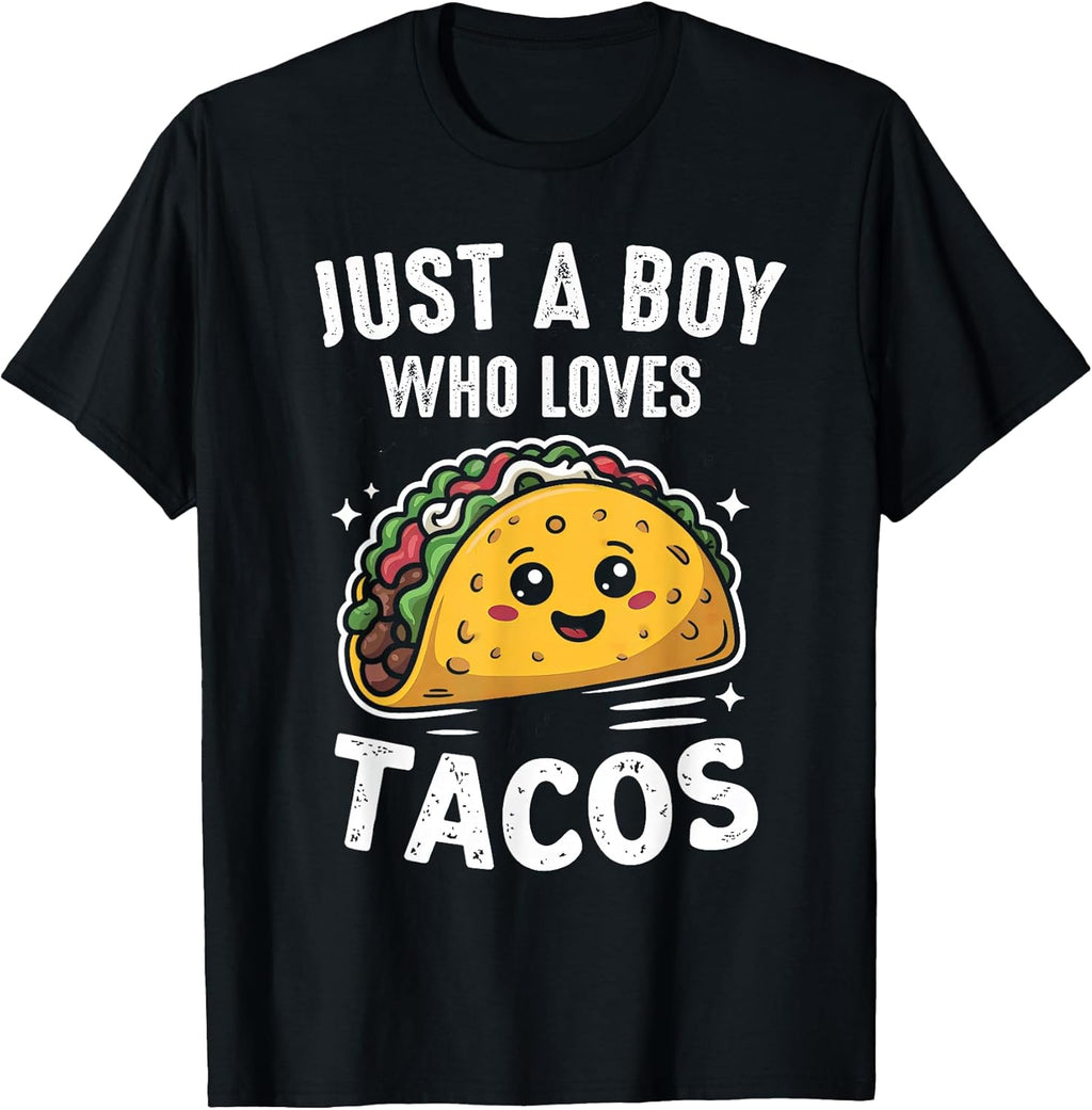 Tacos Lovers Funny taco Boys Mens Kids Teens