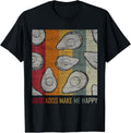 Avocado Cute Funny Food Fruit Print T Shirt
