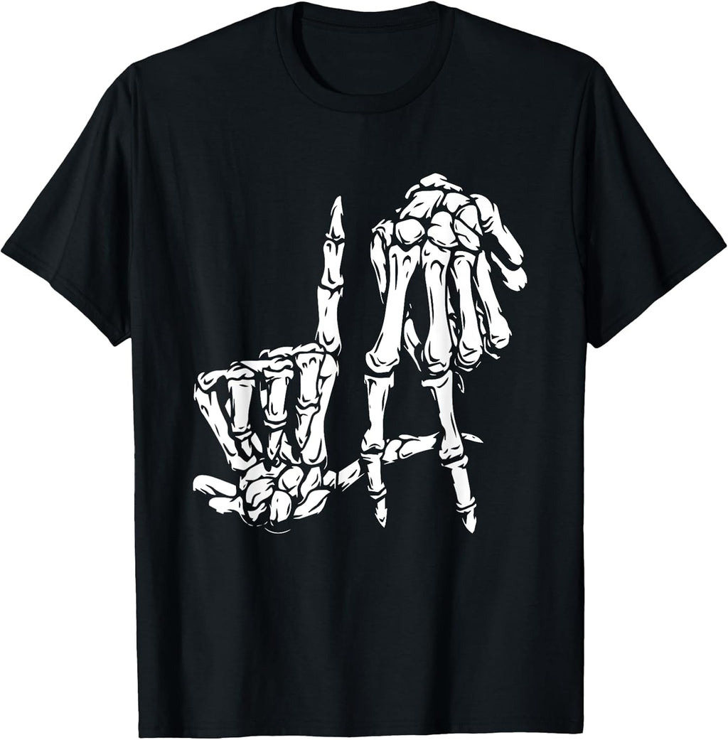 Halloween Costume Shirts Skeleton Skull Men Women