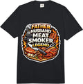 Father Husband Meat Smoker Legend Funny Dad Merch
