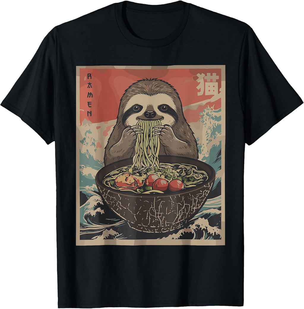 Anime Gifts For Men Japanese Sloth Ramen Noodles