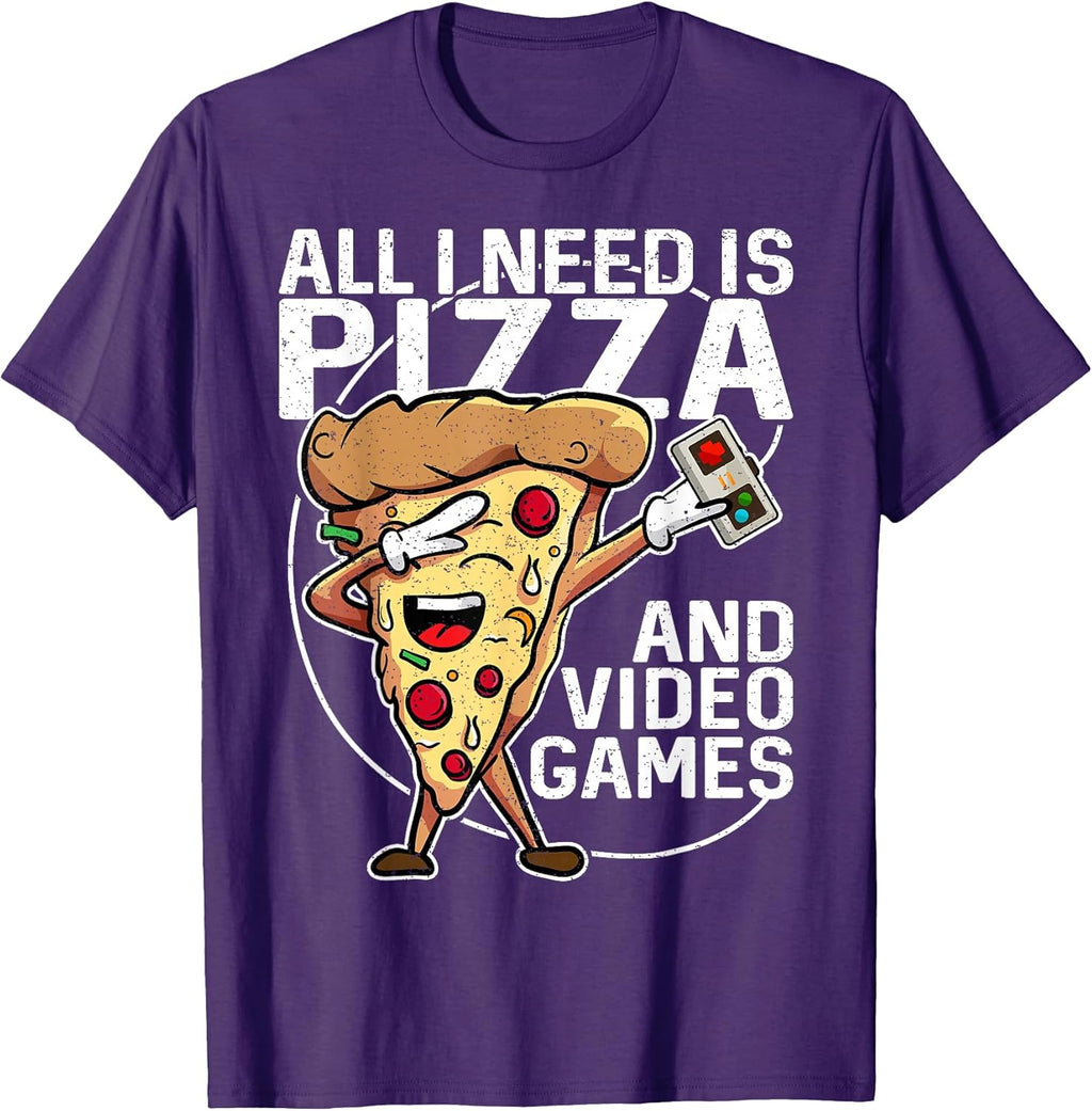 Dabbing Pizza Slice Gamer