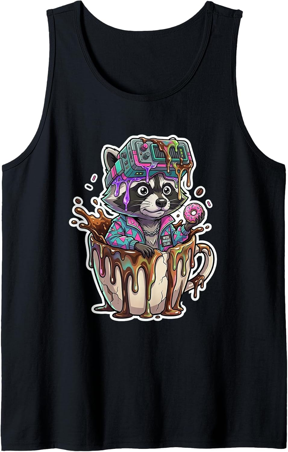 Caffeine Crave Raccoon Coffee Merch