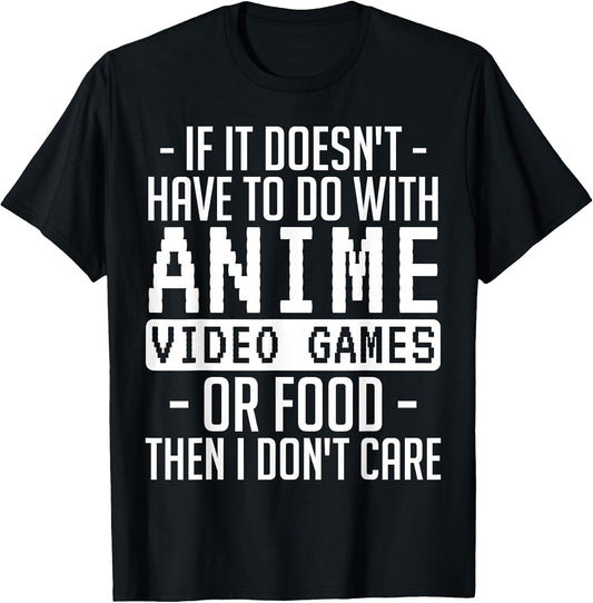 Anime Video Games & Food