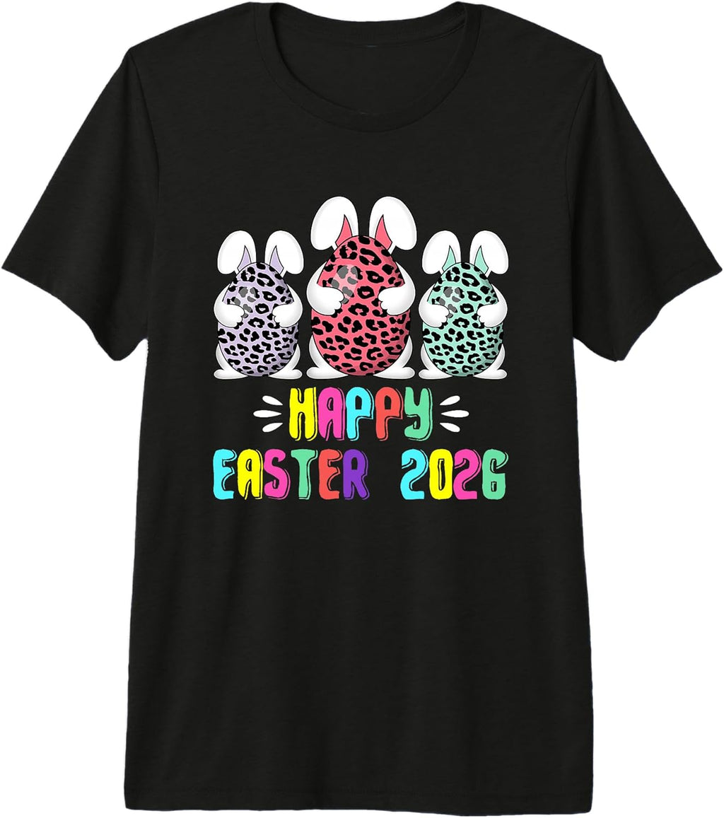 Happy Easter Day 2026 Rabbit Bunny For Kids Adults