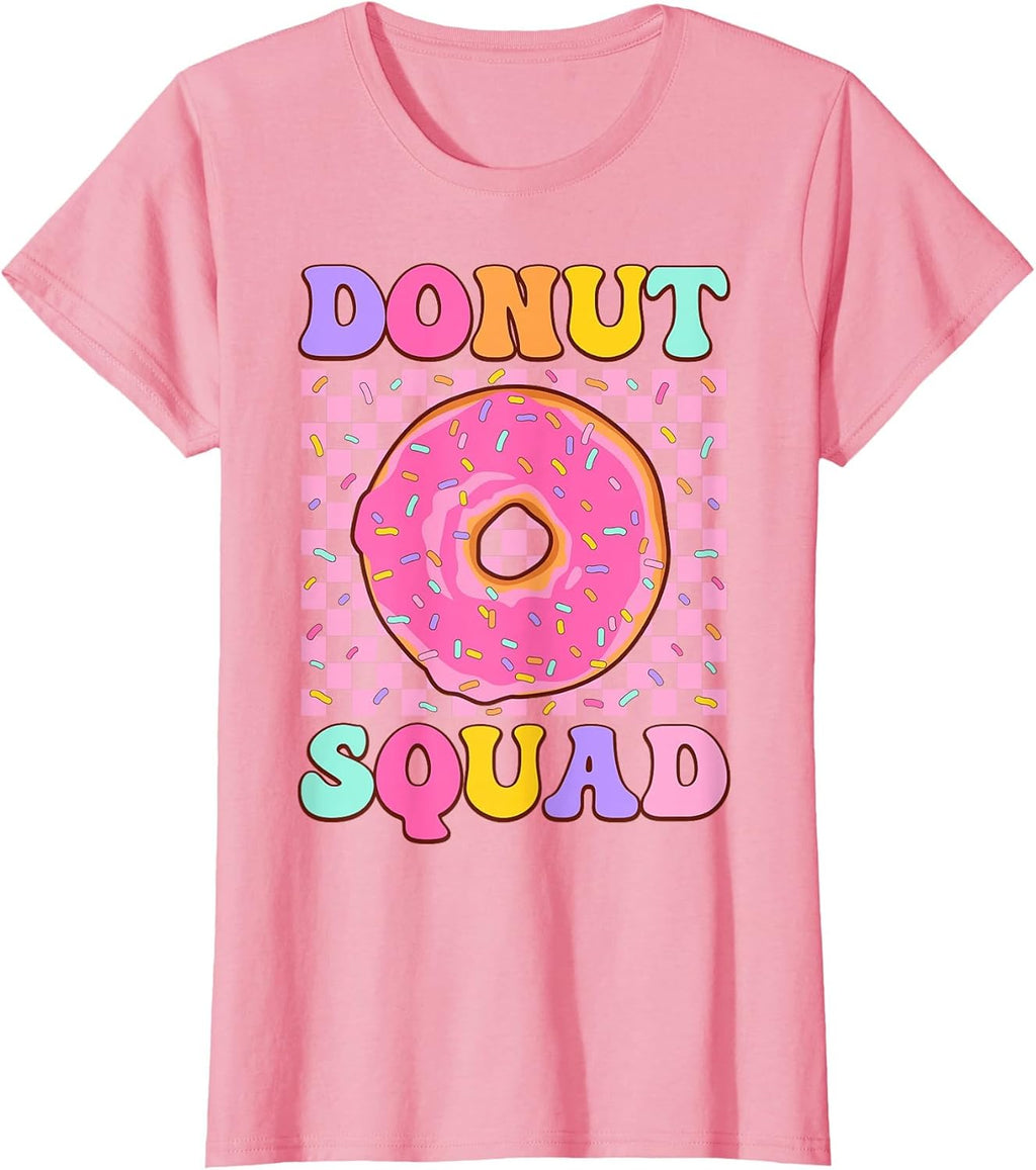 Donut Squad Donut Lover Matching Birthday Party