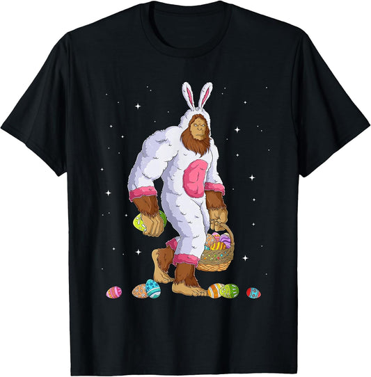 easter Bigfoot t shirts men women kids toddler