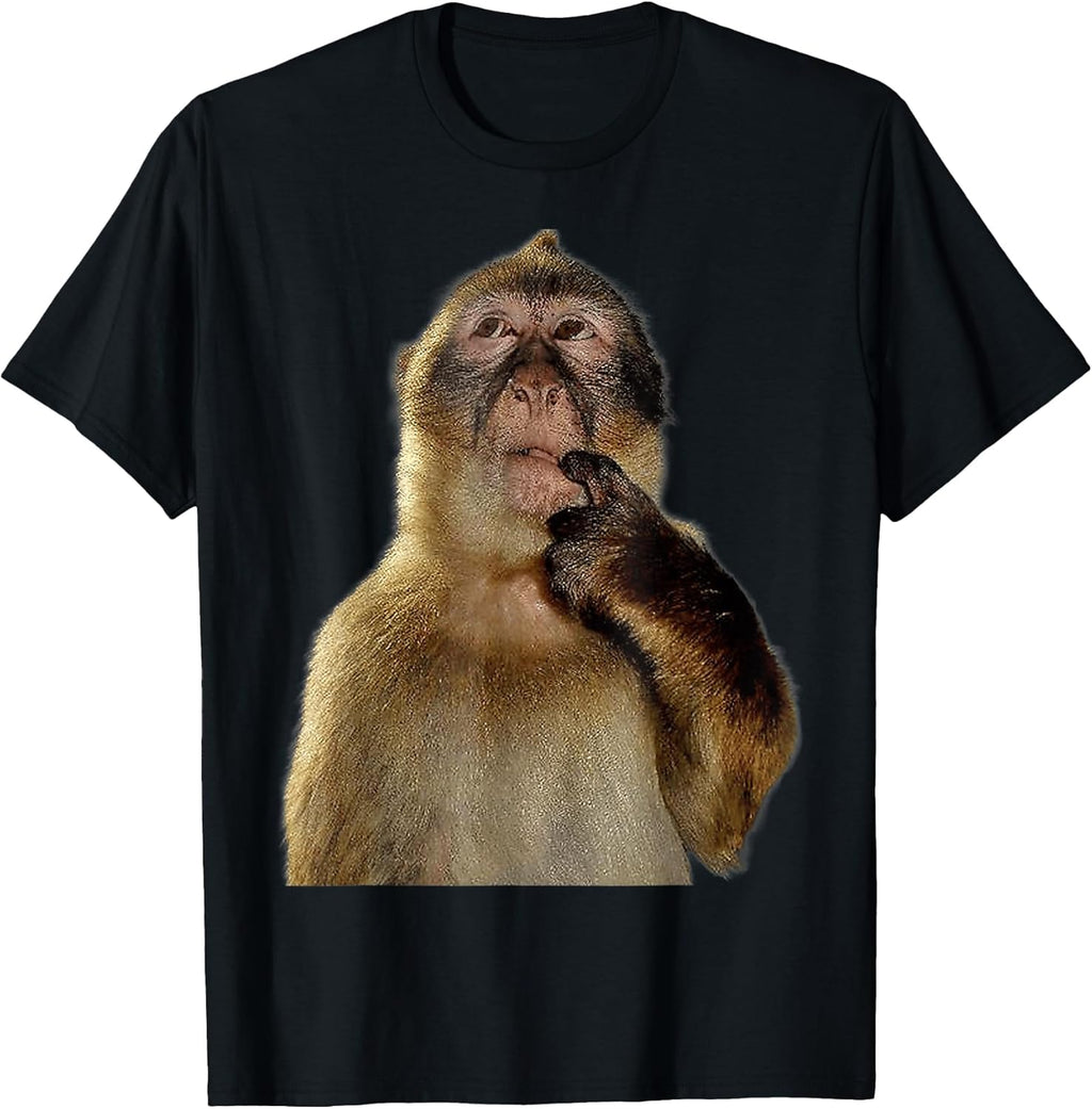 FUNNY Thinking Monkey MEME CUTE