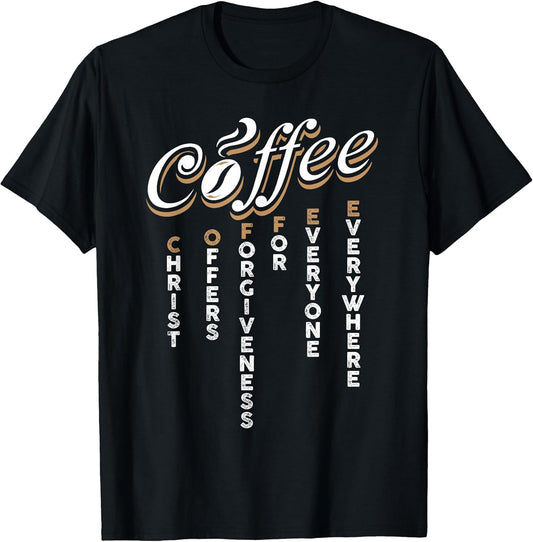 Christianity Coffee Acronym Clothes