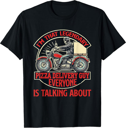 Pizza Delivery Man Food Pizza Lover Food
