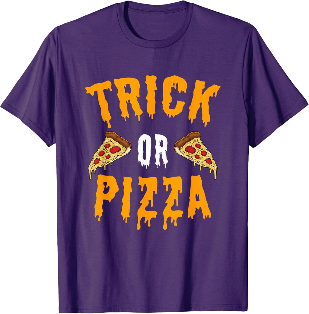 Trick Or Pizza Funny Halloween Apparel Co.